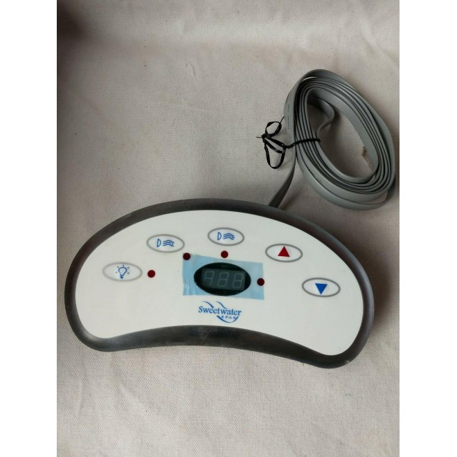 SWEETWATER SPA TOPSIDE CONTROL PANEL FOR 2000 SUNDANCE BAHIA HOT TUB WORKS GREAT