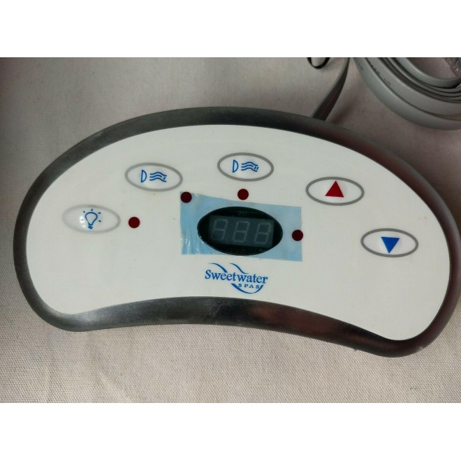 SWEETWATER SPA TOPSIDE CONTROL PANEL FOR 2000 SUNDANCE BAHIA HOT TUB WORKS GREAT