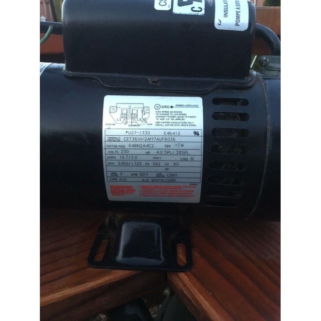 HydraMax Dimension One Water Group Pump: 4.0Hp 230V 2-Speed