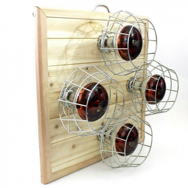 Near Infrared Sauna 4 Light Panel