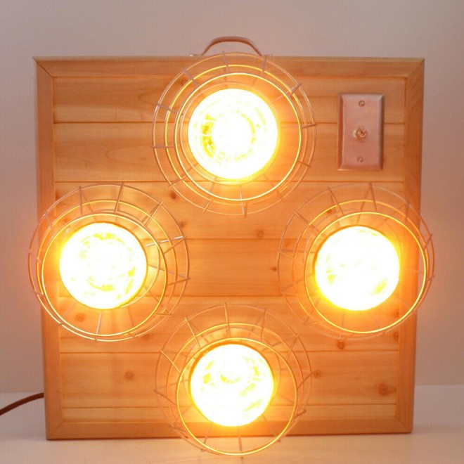 Near Infrared Sauna 4 Light Panel