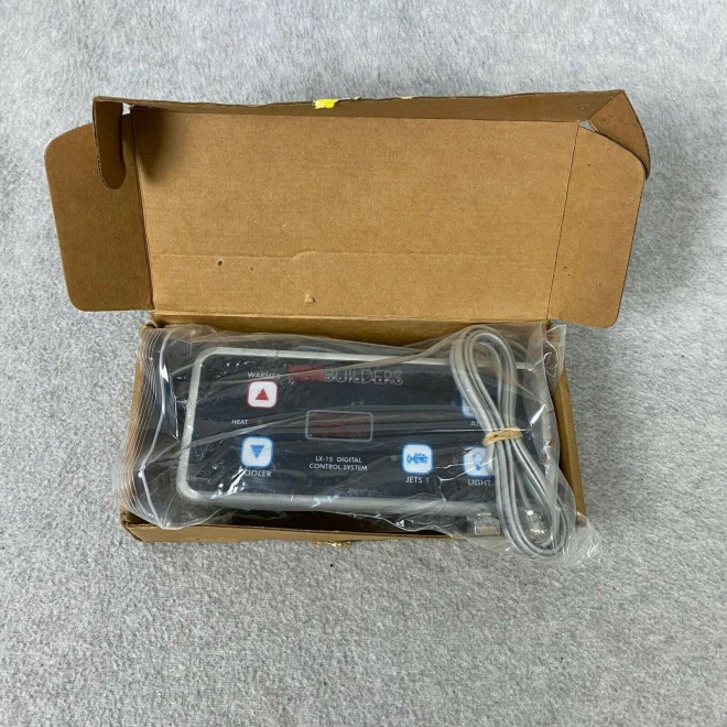 Spa Builders SBSG Topside Control LX-15 5 Button 6' Cord