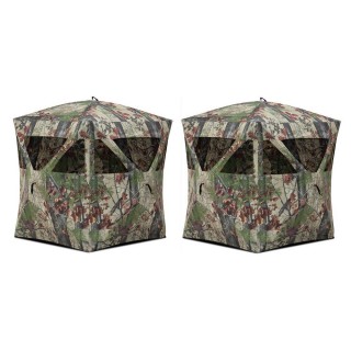 Radar Backwood Lightweight Pop Up Hunting Ground Blind (2-Pack)