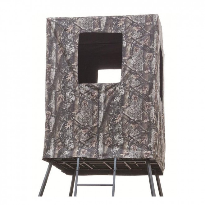 Camouflage Quad Pod Fabric Enclosure Only with Zipper