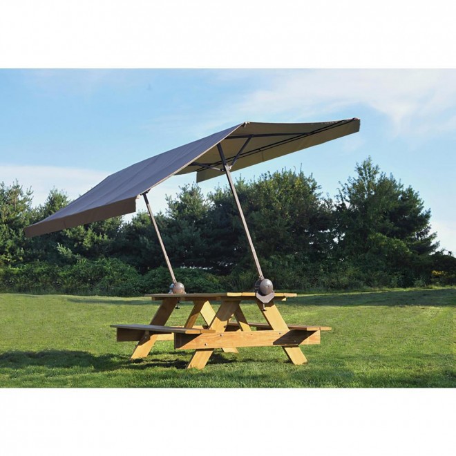 7 ft. W x 10 ft. H Tilt-Mount, Quick-Clamp Canopy with Pop-Up Frame, High-Impact Connectors, and Mildew-Resistant Fabric