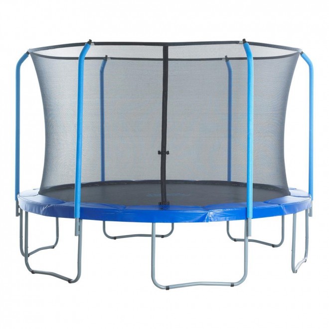 Trampoline Enclosure Set with Top Ring Enclosure System, to fit 14 ft. Round Frames, for 3 or 6 W-Shaped Legs