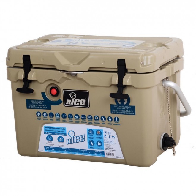 20 qt. Beige Cooler
