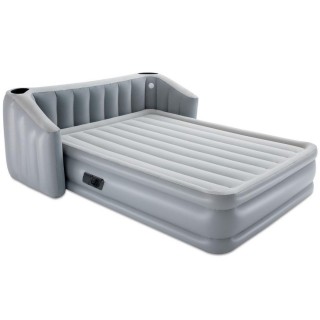 Fullsp Wingback Tritech Inflatable Queen Airbed with Backrest and Pump