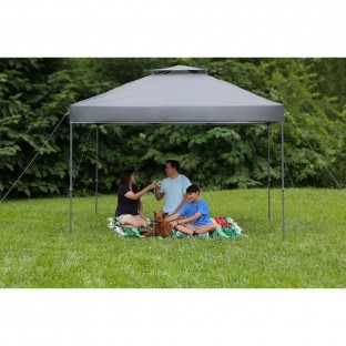 10 ft. x 10 ft. Grey Instant Canopy Pop Up Tent