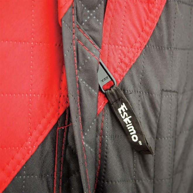 FatFish 6120i Insulated 5-Person to 7-Person Pop Up Ice Fishing Shelter Hut