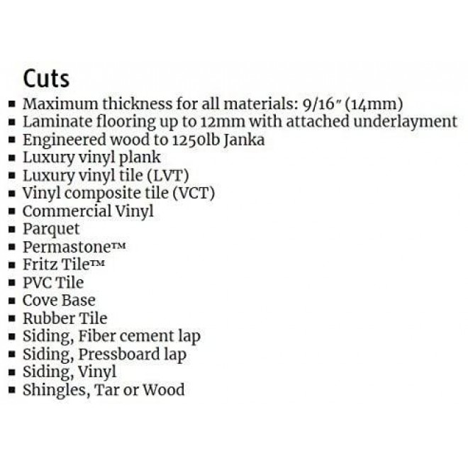 Bullet Tools 9 inch EZ Shear Sharpshooter Siding and Laminate Flooring Cutter