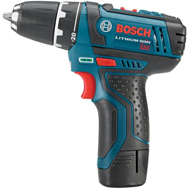Bosch CLPK22-120 12V 2-Tool Combo Kit (Drill/Driver and Impact Driver) with 12V Max Lithium-Ions 6.0 Ah Battery