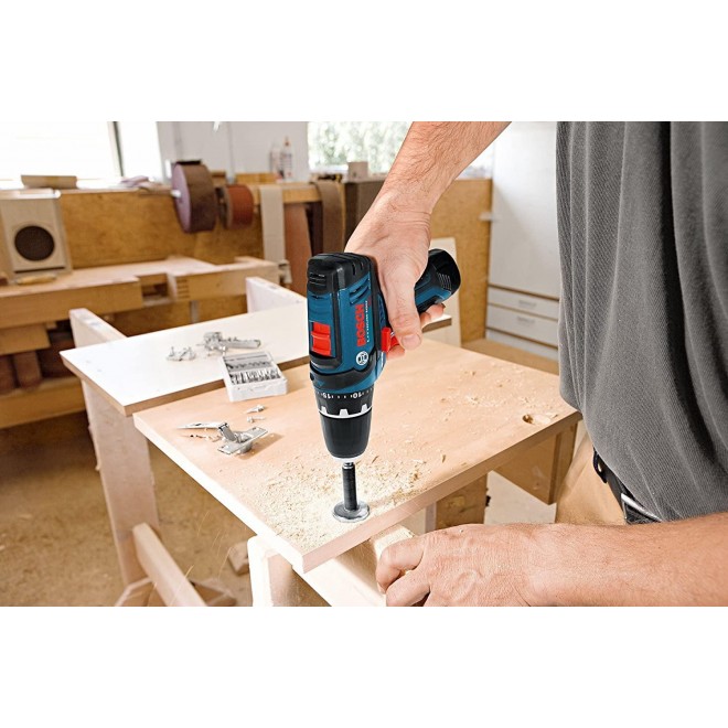 Bosch CLPK22-120 12V 2-Tool Combo Kit (Drill/Driver and Impact Driver) with 12V Max Lithium-Ions 6.0 Ah Battery