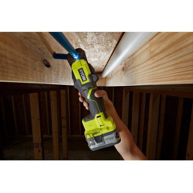 Ryobi P661 18-Volt ONE+ PEX Crimp Ring Press Tool (Tool Only)