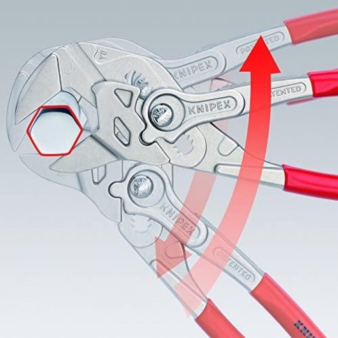 KNIPEX Tools - 3 Piece Pliers Wrench Set (6, 7, 10) (9K008045US)