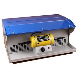 Polishing Buffing Machine With Dust Collector Bench Jewelry Polisher Multi-Use Heavy Duty Power Tool 8000RPM