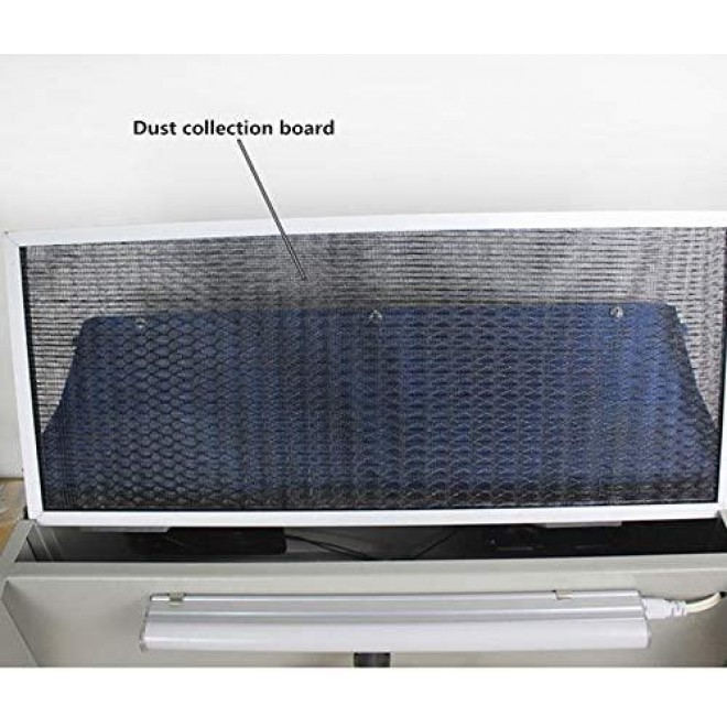 Polishing Buffing Machine With Dust Collector Bench Jewelry Polisher Multi-Use Heavy Duty Power Tool 8000RPM