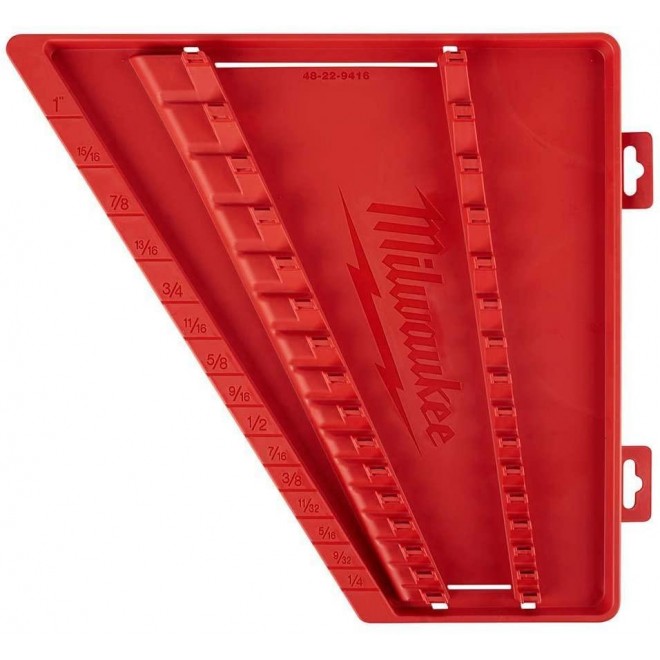 Milwaukee Electric Tools MLW48-22-9416 Ratcheting Combination Wrench Set - SAE