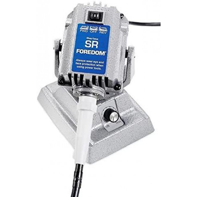 Foredom SR Flex Shaft Bench Motor with Built-in Dial Control M.SRM & H.30 HDP