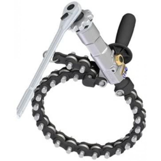 RIDGID 42878 Model 238-P Powered Soil Pipe Cutter, 8-inch Chain Pipe Cutter