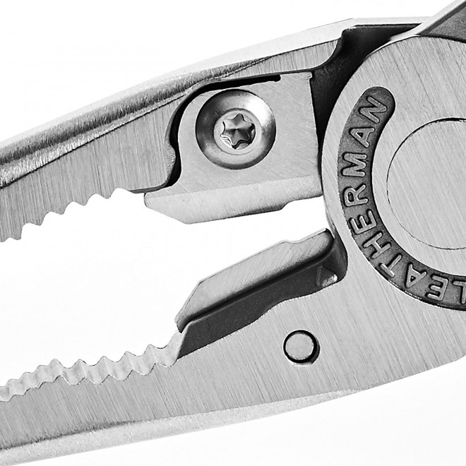 LEATHERMAN, Charge Plus TTi Titanium Multitool with Scissors and Premium Replaceable Wire Cutters, Stainless Steel, Built in the USA