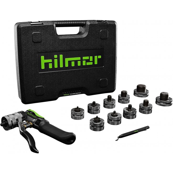 Hilmor 1964041 Deluxe Compact Swage Tool Kit - HVAC Tools and Equipment, Black