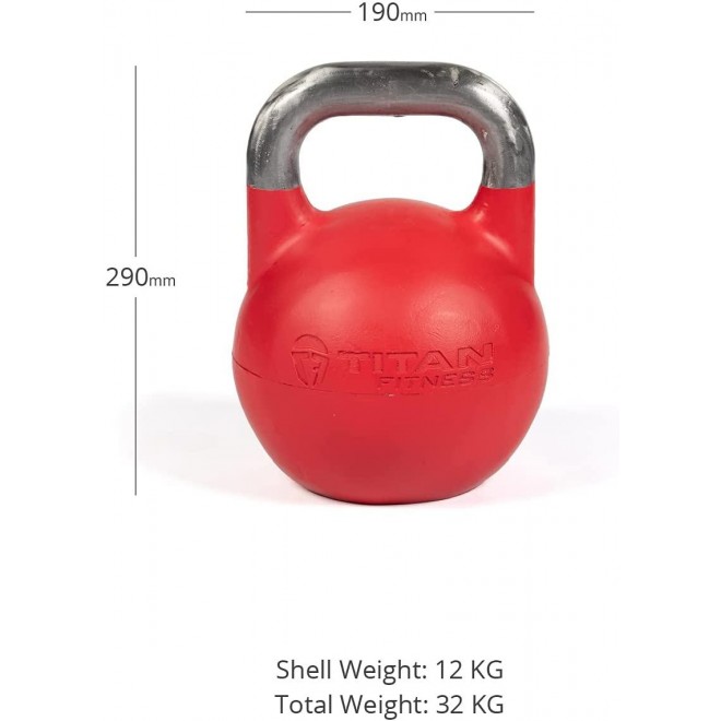 Titan Fitness Adjustable Competition Style Kettlebell 12 KG - 32 KG