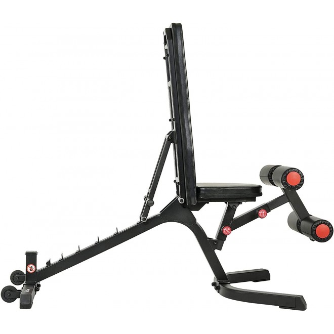 Sunny Health & Fitness Adjustable Power Zone Utility Heavy Duty Weight Bench