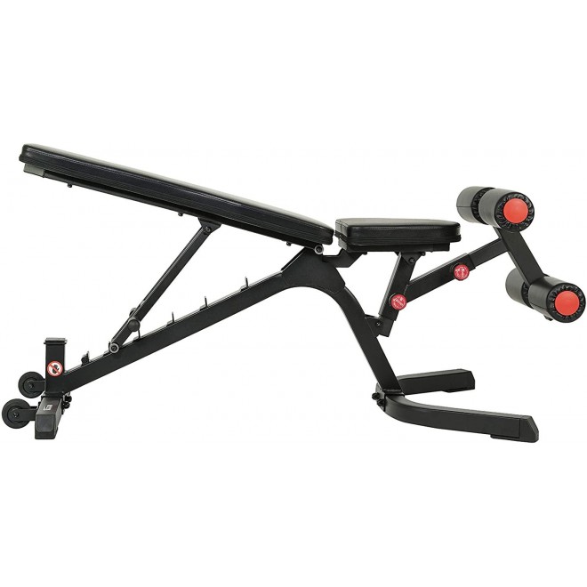 Sunny Health & Fitness Adjustable Power Zone Utility Heavy Duty Weight Bench