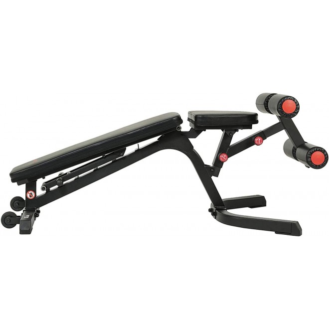 Sunny Health & Fitness Adjustable Power Zone Utility Heavy Duty Weight Bench