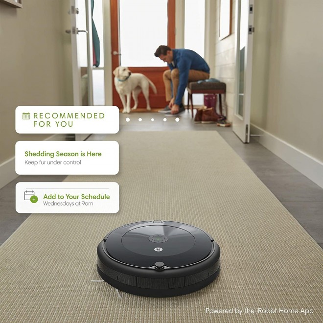 iRobot Roomba 692 Robot Vacuum-Wi-Fi Connectivity, Personalized Cleaning Recommendations, Works with Alexa, Good for Pet Hair, Carpets, Hard Floors, Self-Charging