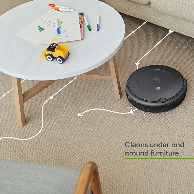 iRobot Roomba 692 Robot Vacuum-Wi-Fi Connectivity, Personalized Cleaning Recommendations, Works with Alexa, Good for Pet Hair, Carpets, Hard Floors, Self-Charging