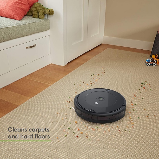 iRobot Roomba 692 Robot Vacuum-Wi-Fi Connectivity, Personalized Cleaning Recommendations, Works with Alexa, Good for Pet Hair, Carpets, Hard Floors, Self-Charging