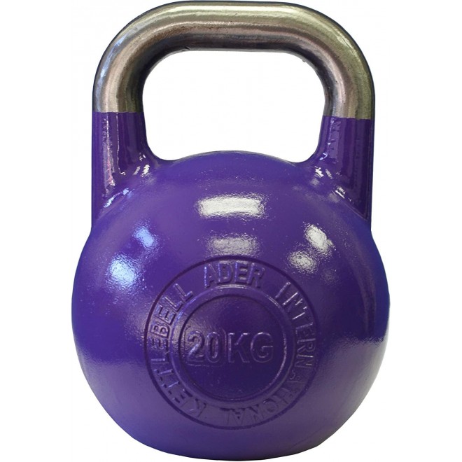 Ader Pro-Grade Kettlebell 6 PC Set- 8, 12, 16, 20, 24, & 28kg