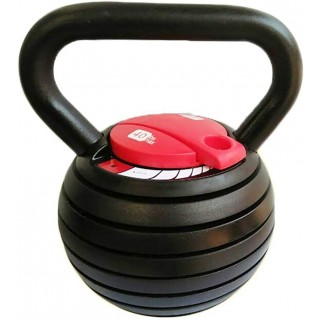 HYBB Adjustable Weight Kettlebell, New cast Iron Kettlebells, 40Lb Men and Women can be Adjusted Kettlebells, Home Gym Muscles Advanced Fitness Equipment,Black