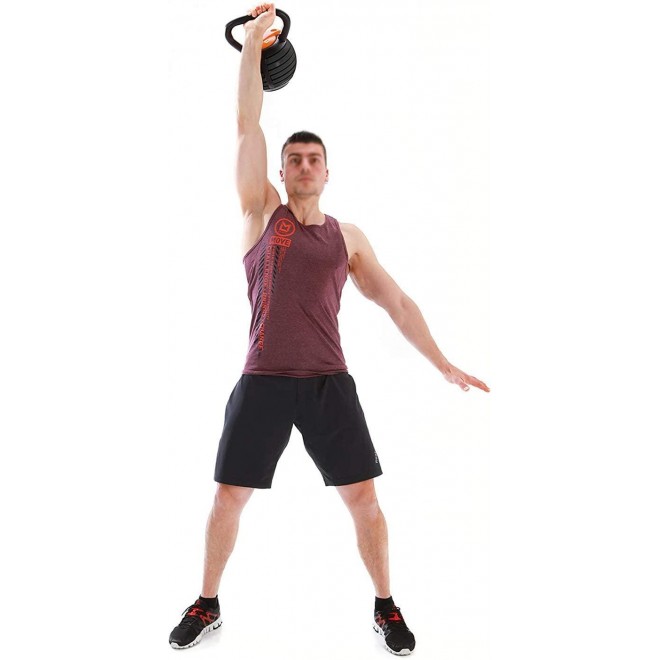 HYBB Adjustable Weight Kettlebell, New cast Iron Kettlebells, 40Lb Men and Women can be Adjusted Kettlebells, Home Gym Muscles Advanced Fitness Equipment,Black