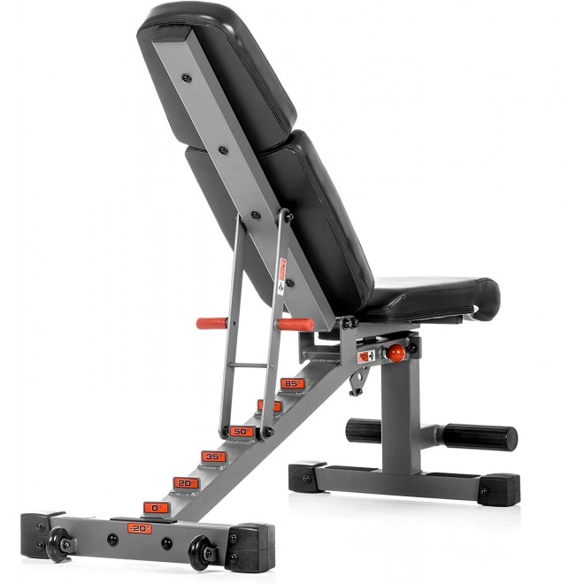 XMark 7630 Adjustable Weight Bench, Heavy Duty 75 lb Flat Incline Decline Bench, 1500 lb Weight Capacity, Workout Bench, Flat Incline Decline Bench, Full Body Workout Multi-Purpose, Dumbbell Bench