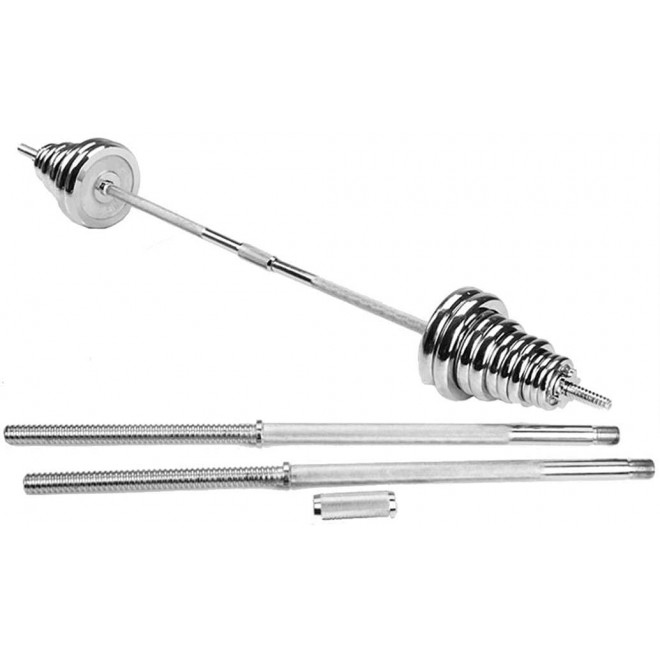 Afaris 110 LBs Adjustable Dumbbells Barbell, Weights Set with Bar, Home Gym Lifting Dumbbells Strength Training Equipment, for Indoor Body Workout Fitness