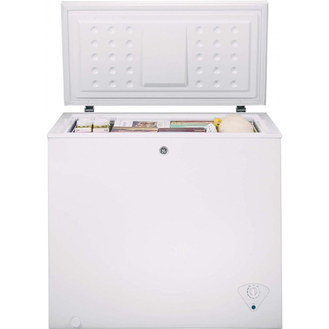 GE 7 Cu. Ft. White Chest Freezer