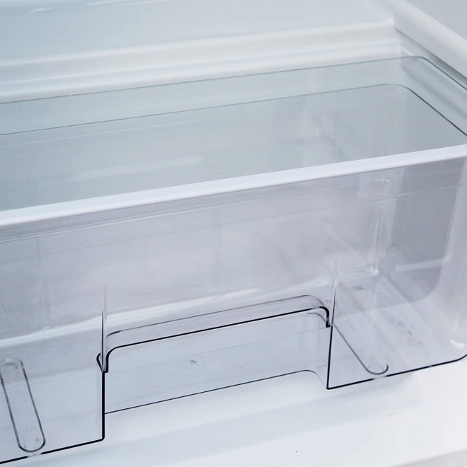 Frigidaire EFR753-Red, 2 Door Apartment Size Refrigerator with Freezer, 7.5 cu ft, Retro, Red