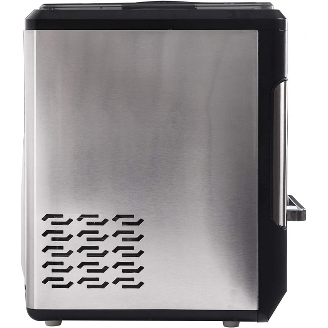 FRIGIDAIRE EFIC235-AMZ Countertop Crunchy Chewable Nugget Ice Maker, 44lbs per Day