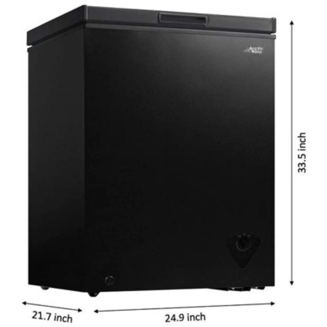 5 cu ft Chest Freezer for Your House, Garage, Basement, Apartment, Kitchen, Cabin, Lake House, Timeshare, or Business