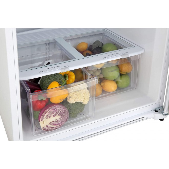 Kenmore 60615 18 Cubic Ft. Total Capacity Top Freezer Refrigerator, Stainless Steel