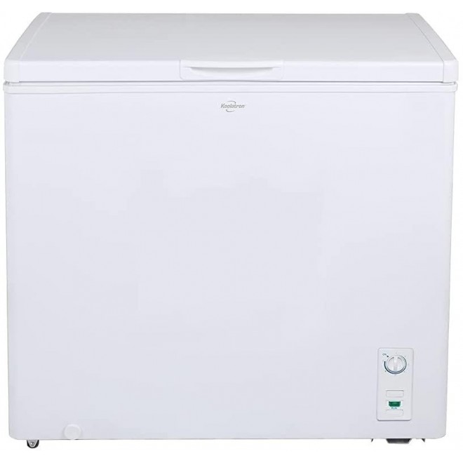 Koolatron Compact Top-opening Chest Freezer, Mini Freezer with 7.0 Cubic Feet Capacity - Ideal for Home, Apartment, Condo, Cabin, Basement, Garage - White