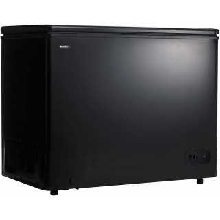 Danby DCF072A3BDB 7.2 Cubic Feet Large Sized Upright Freezer Storage Chest with Manual Defrost for Kitchen, Basement, or Garage, Black
