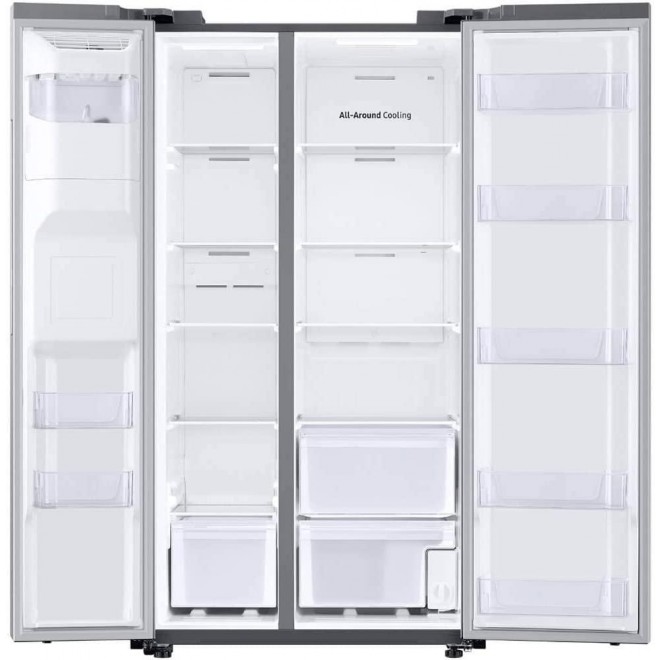 SAMSUNG RS27T5200SR 27.4 Cu.Ft. Stainless Side-by-Side Refrigerator