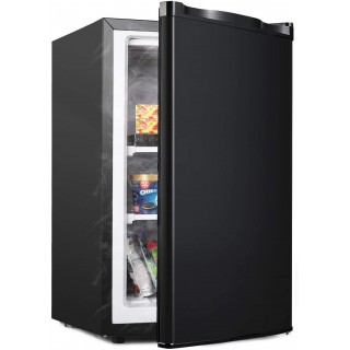 ADT Mini Freezer for Compact Space Small Freezer (Black, 3.0 Cubic Feet)