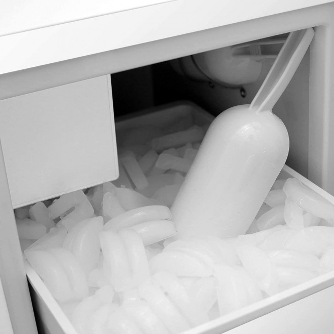 EdgeStar IB250SS 15 Inch Wide 20 Lb. Built-In Ice Maker with 25 Lbs. Daily Ice Production - No Drain Required