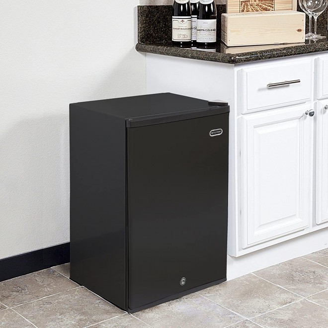 Whynter Black CUF-301BK 3.0 cu. ft. Energy Star Upright Freezer with Lock