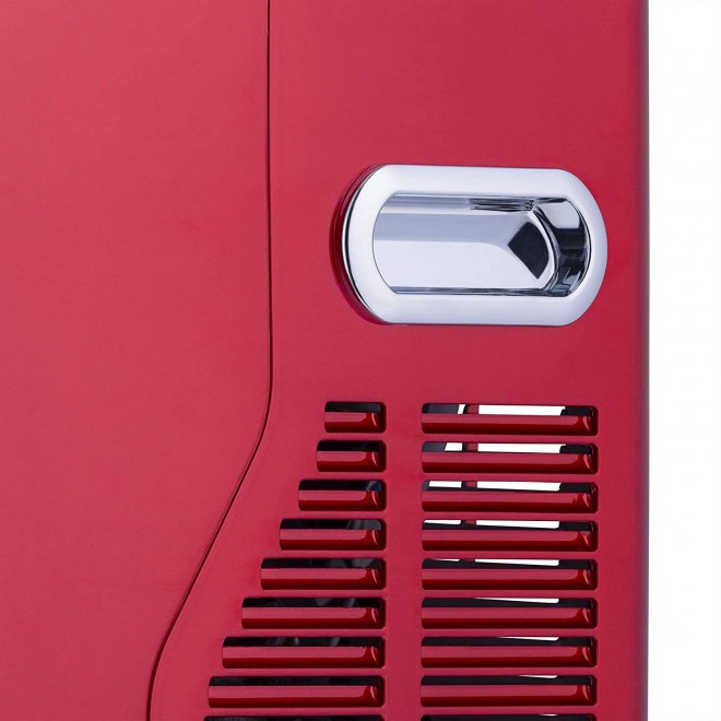 NewAir Portable Ice Maker 50 lb. Daily - Countertop Design - 3 Size Bullet Shaped Ice - AI-215R - Red